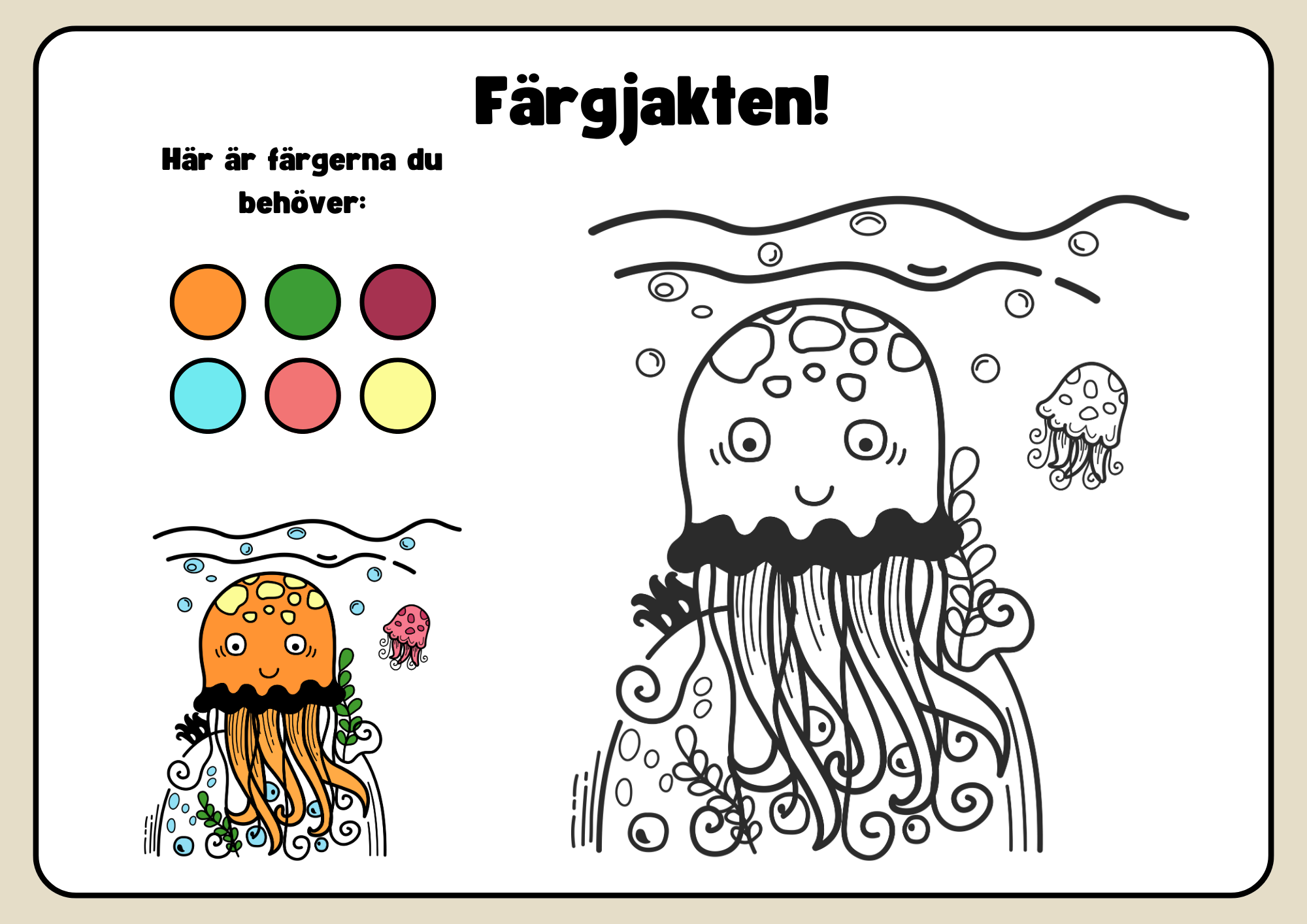 Färgjakten!