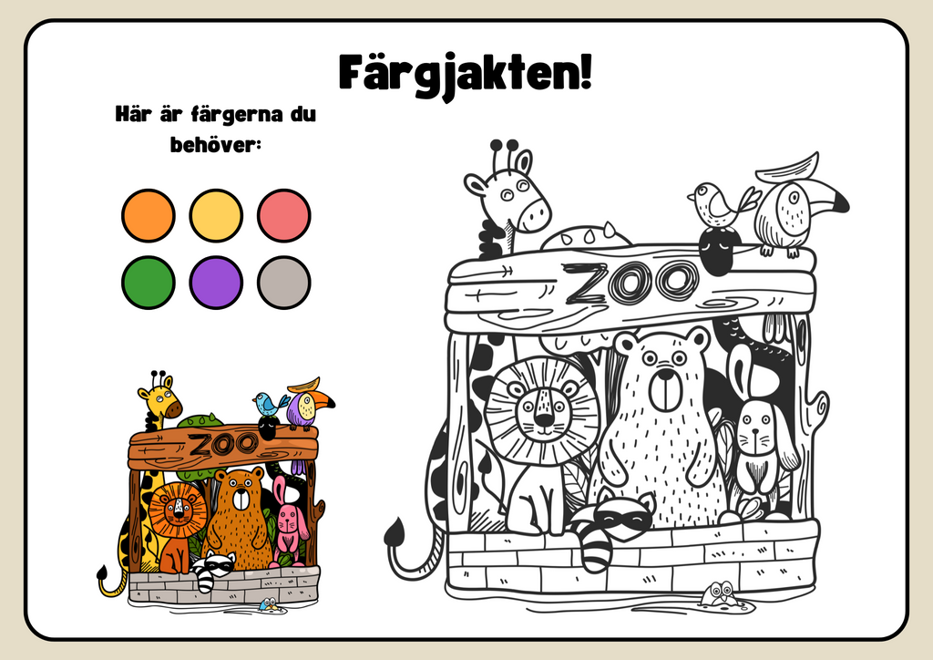 Färgjakten!
