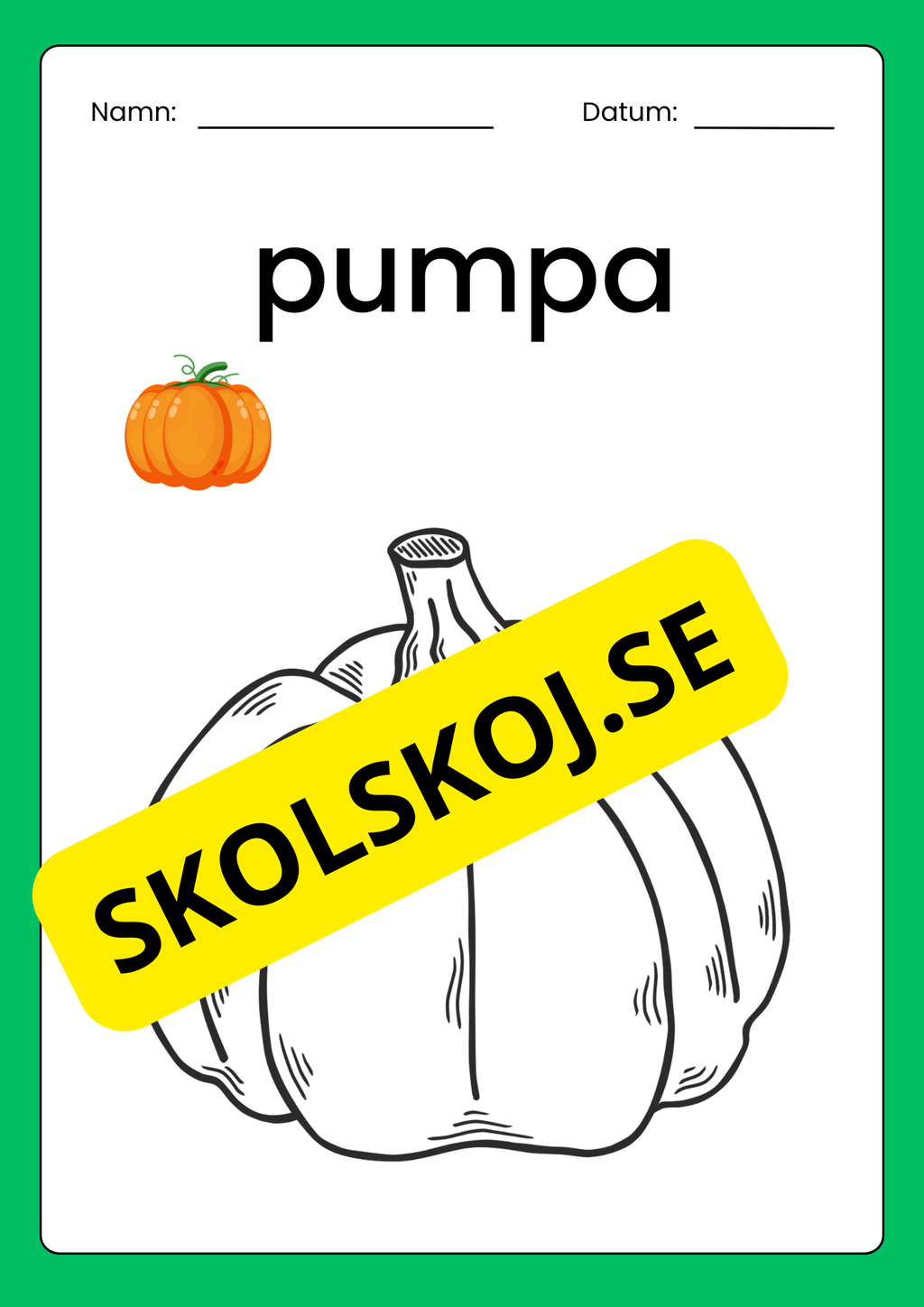 Målarbilder med grönsaker