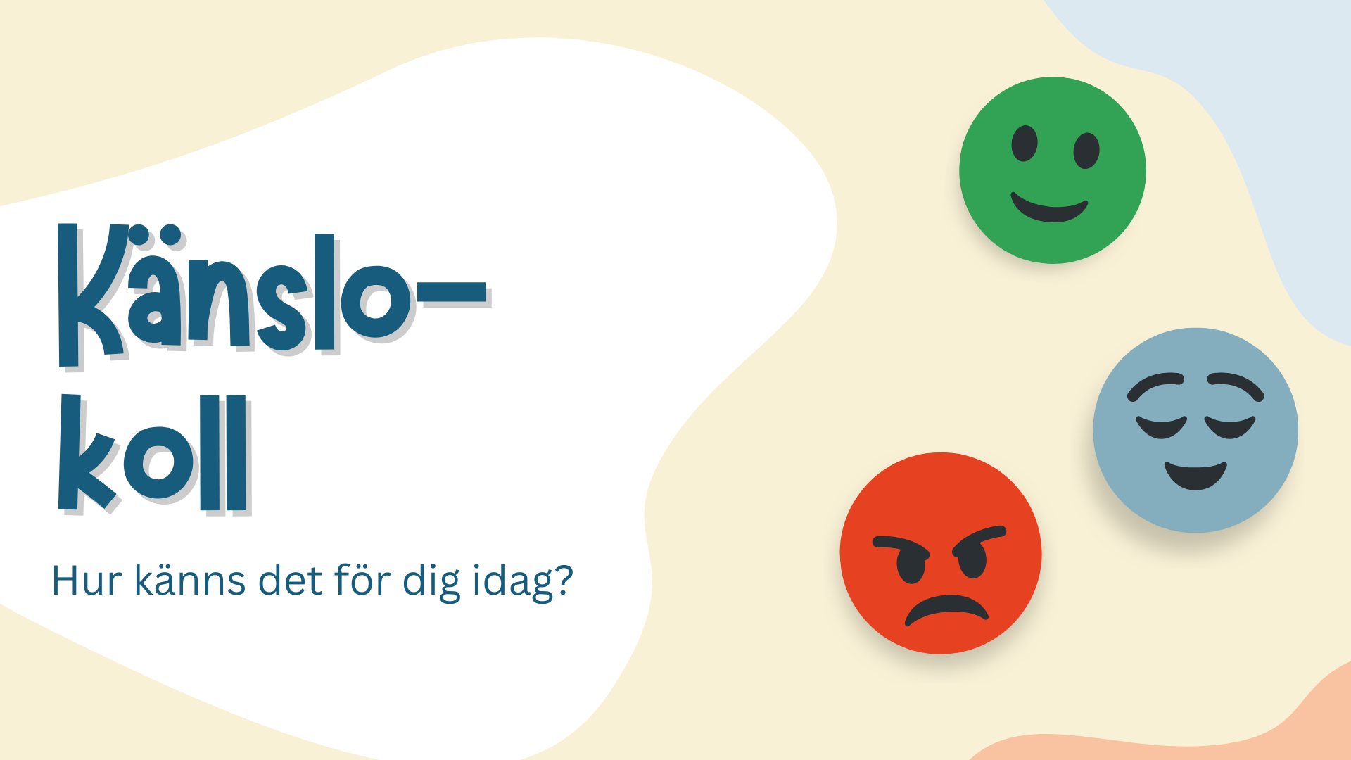 Det är okej att låta känslorna finnas
