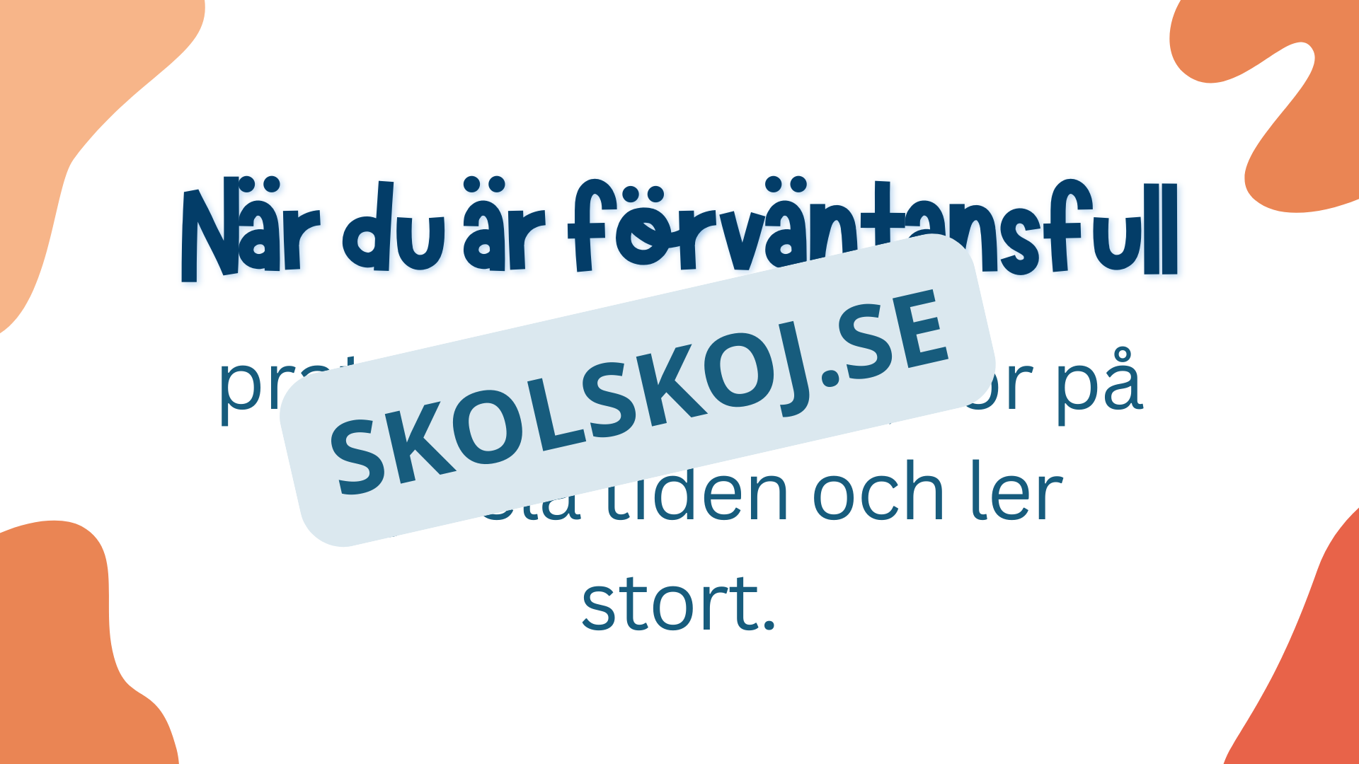 Det är okej att låta känslorna finnas