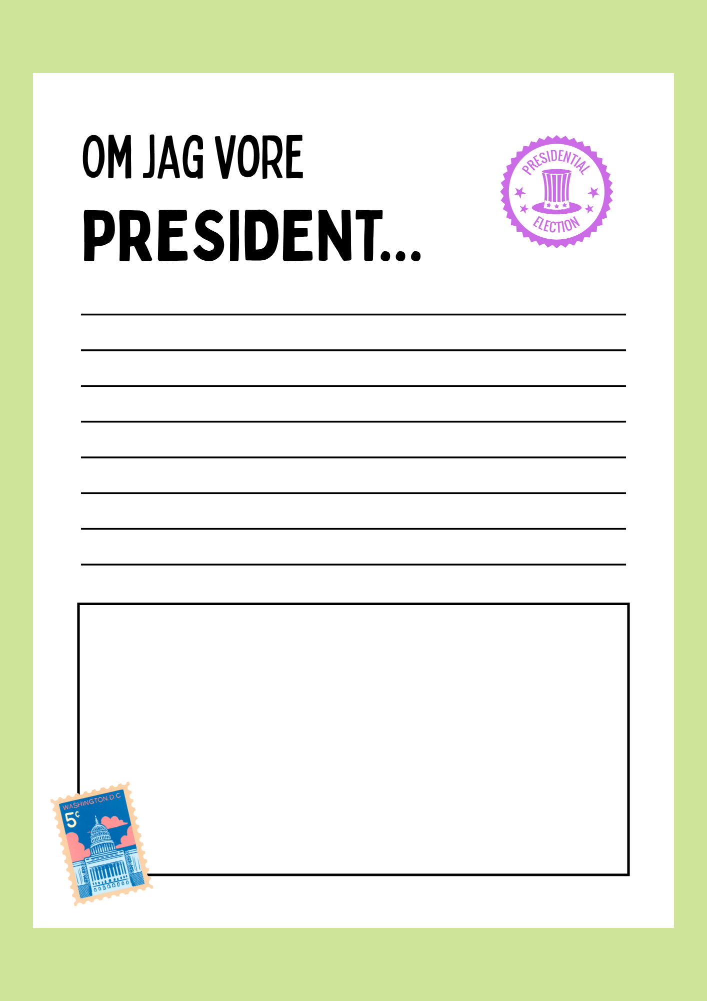 Om jag vore president