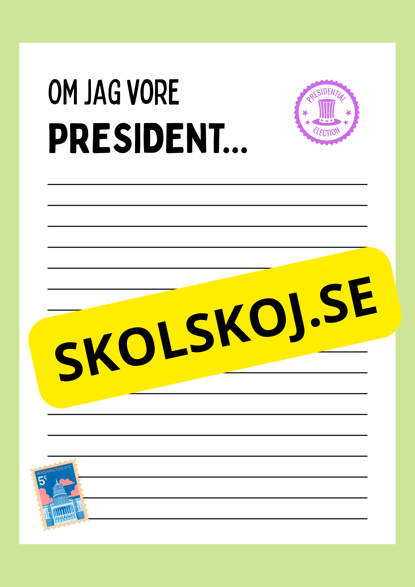 Om jag vore president
