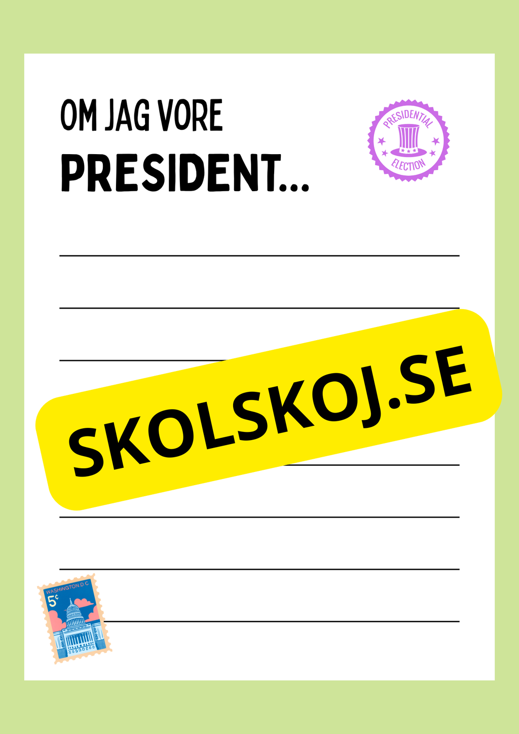 Om jag vore president