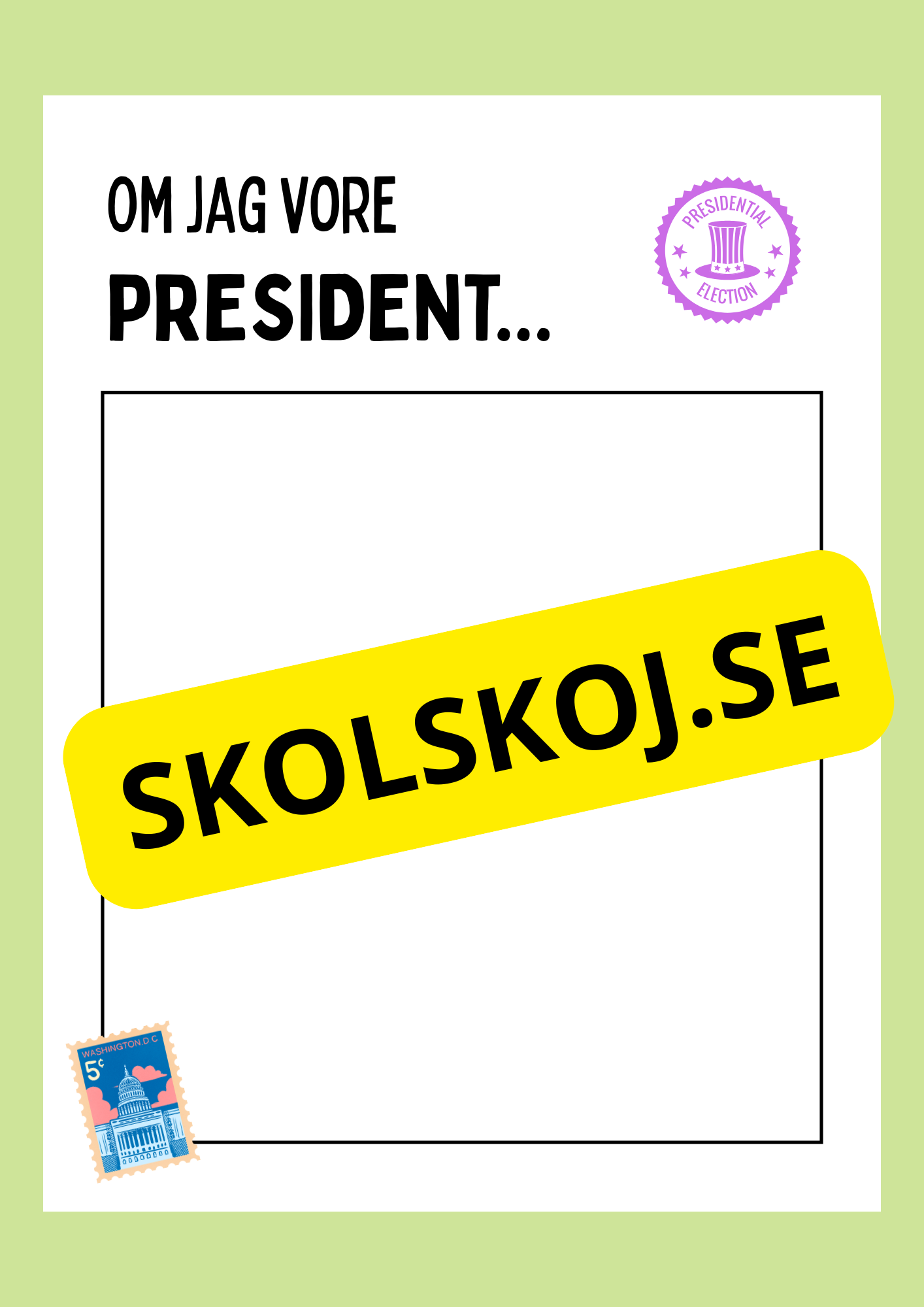 Om jag vore president