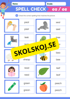 Engelska - Spell check