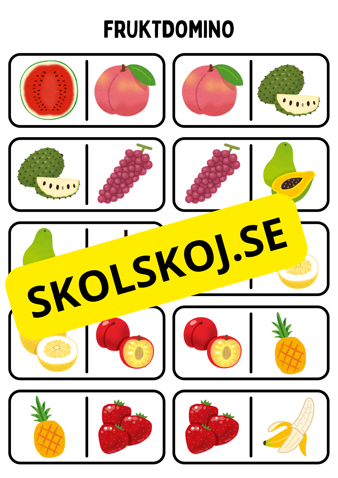 Fruktdomino