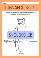 Specialpedagogik - Lugnade kort