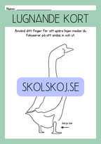 Specialpedagogik - Lugnade kort
