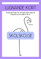 Specialpedagogik - Lugnade kort