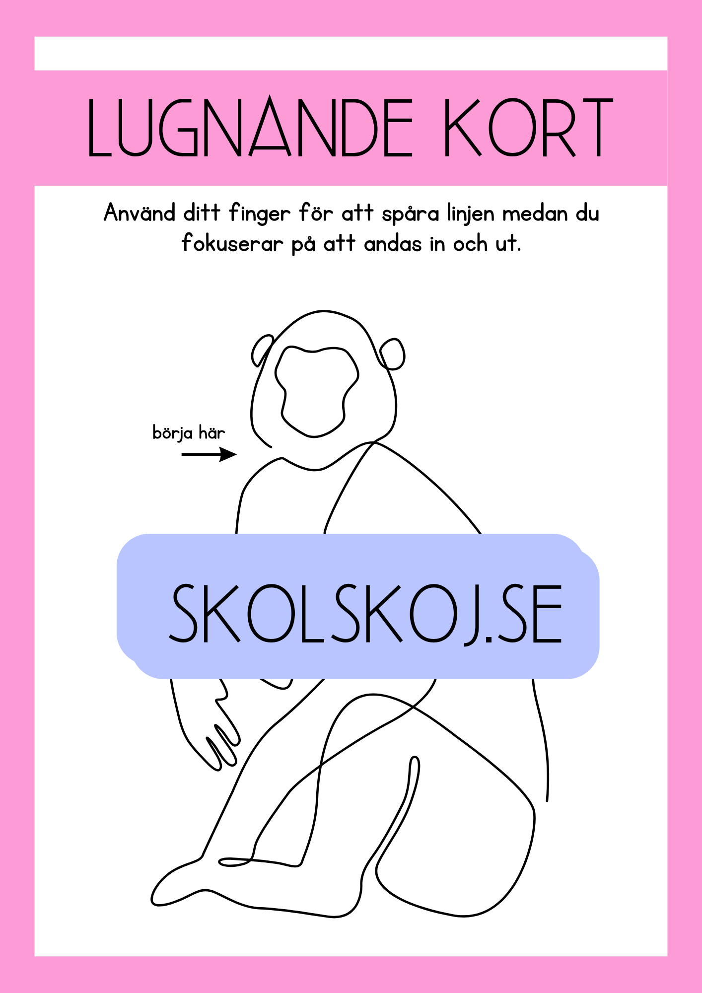Specialpedagogik - Lugnade kort