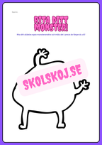 Rita ditt monster - Häfte
