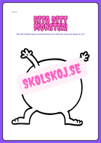 Rita ditt monster - Häfte