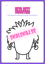 Rita ditt monster - Häfte