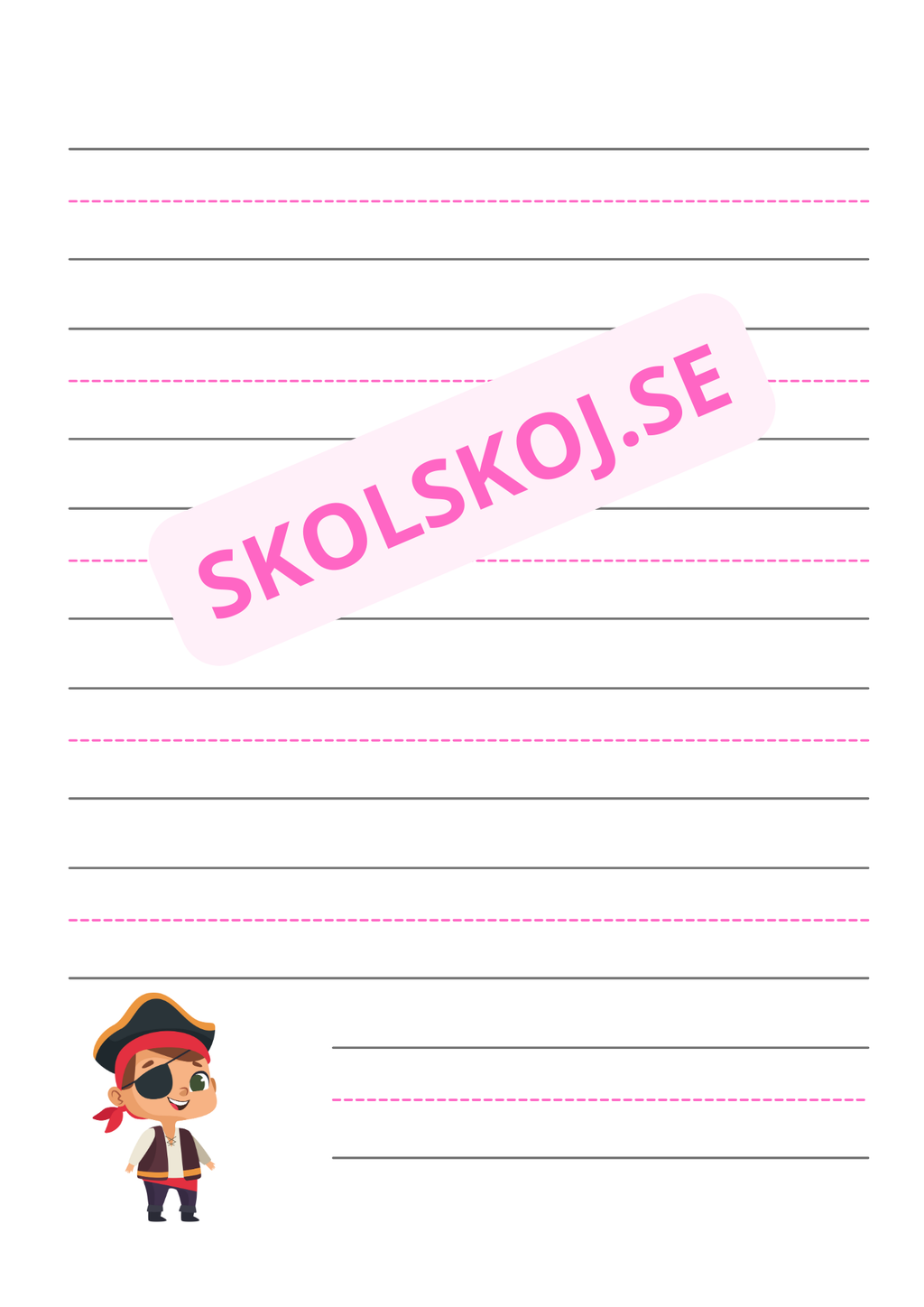 Rita klart – skriv klart