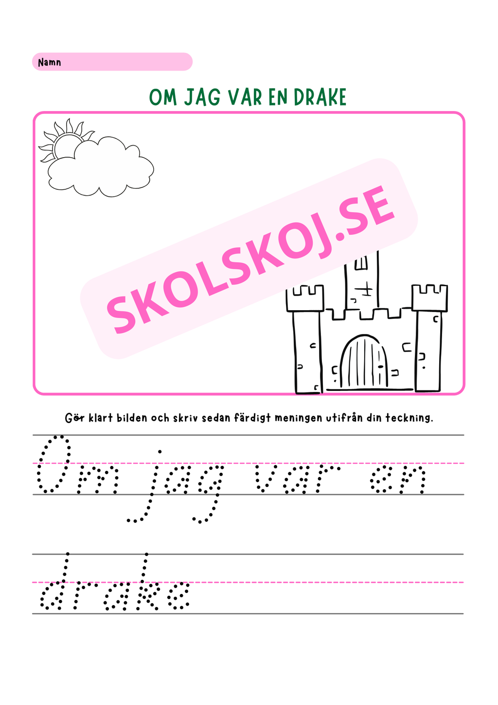 Rita klart – skriv klart