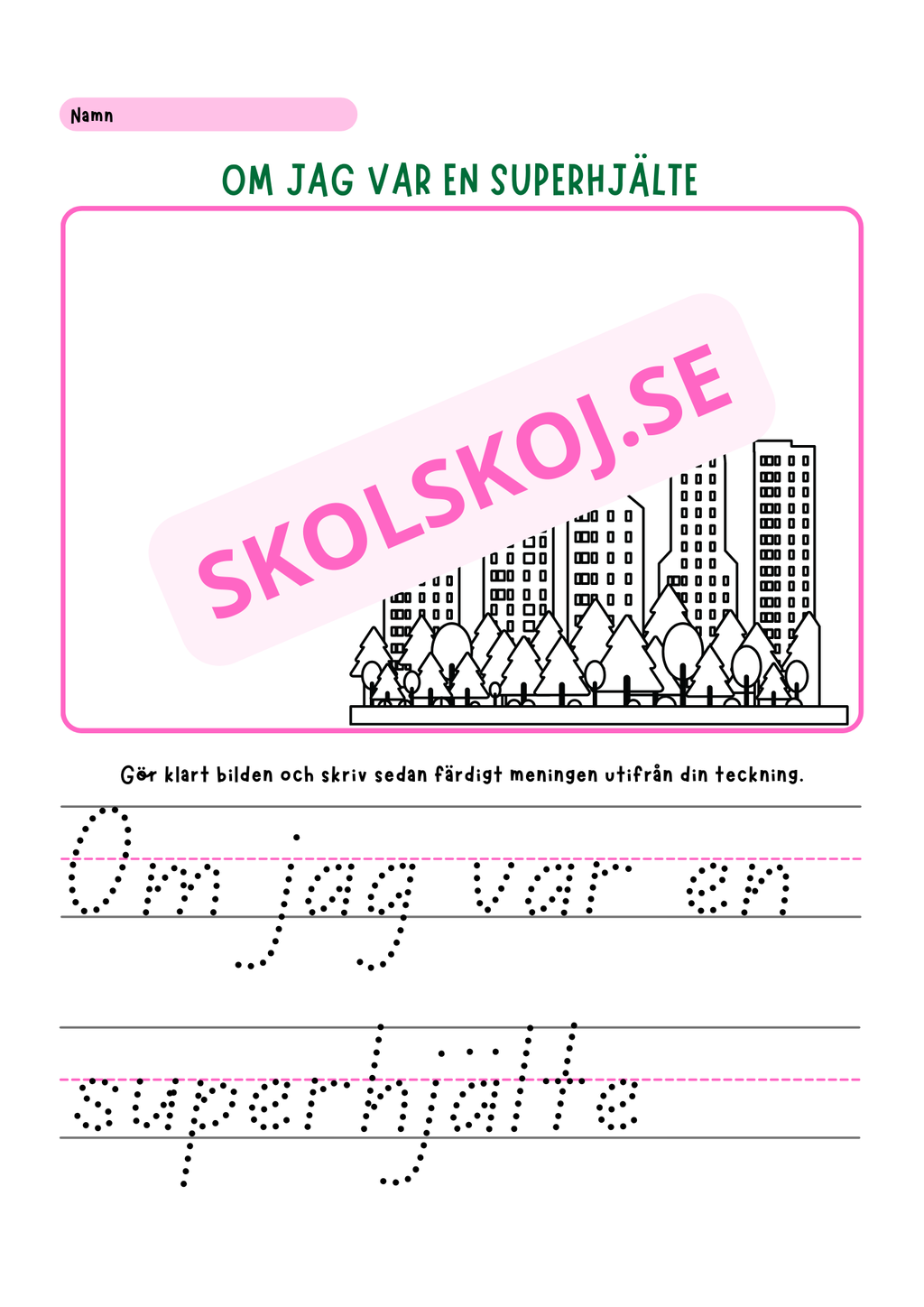 Rita klart – skriv klart