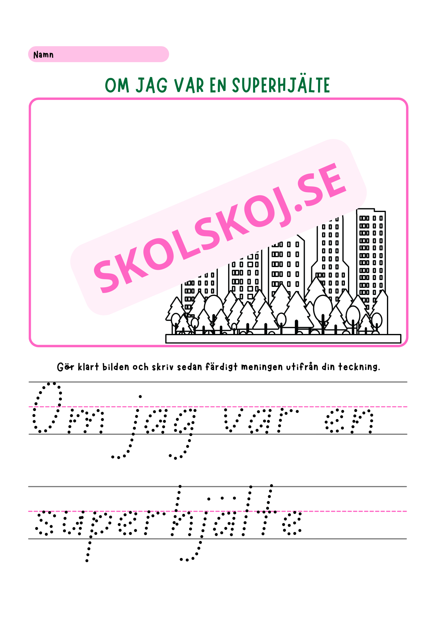 Rita klart – skriv klart