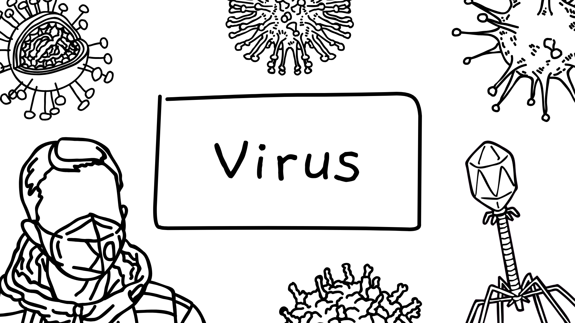 Virus - Biologi - Presentation + frågor - Åk 6 - 9