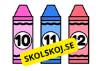 Sifferäventyr med färgglada kritor - A5 Storlek