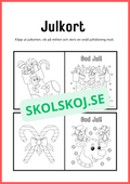 Julkort - God Jul