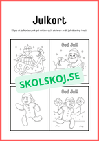 Julkort - God Jul