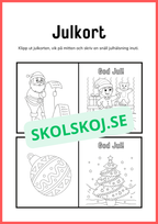 Julkort - God Jul