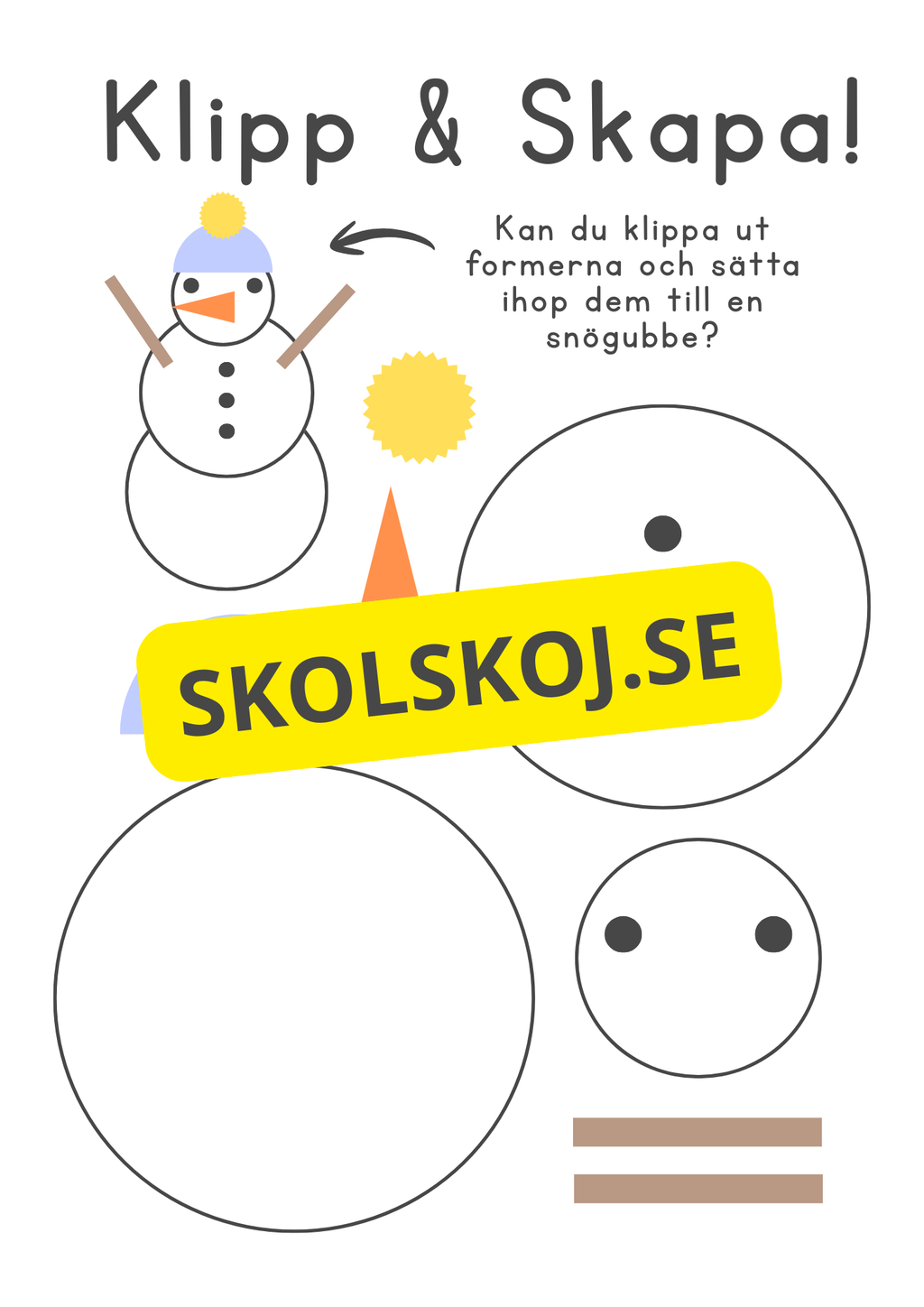Klipp och skapa - Häfte