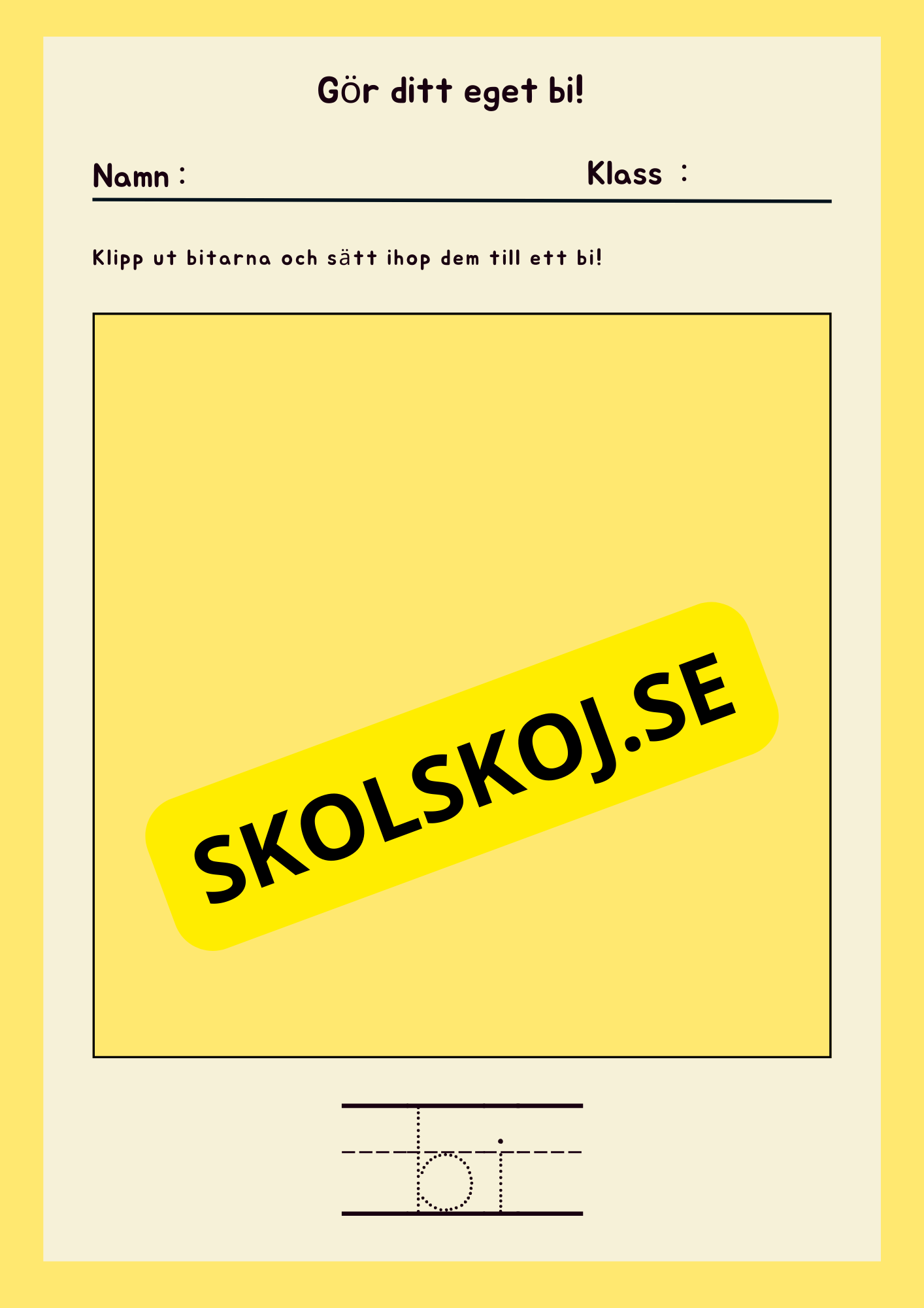 Gör ditt eget djur!