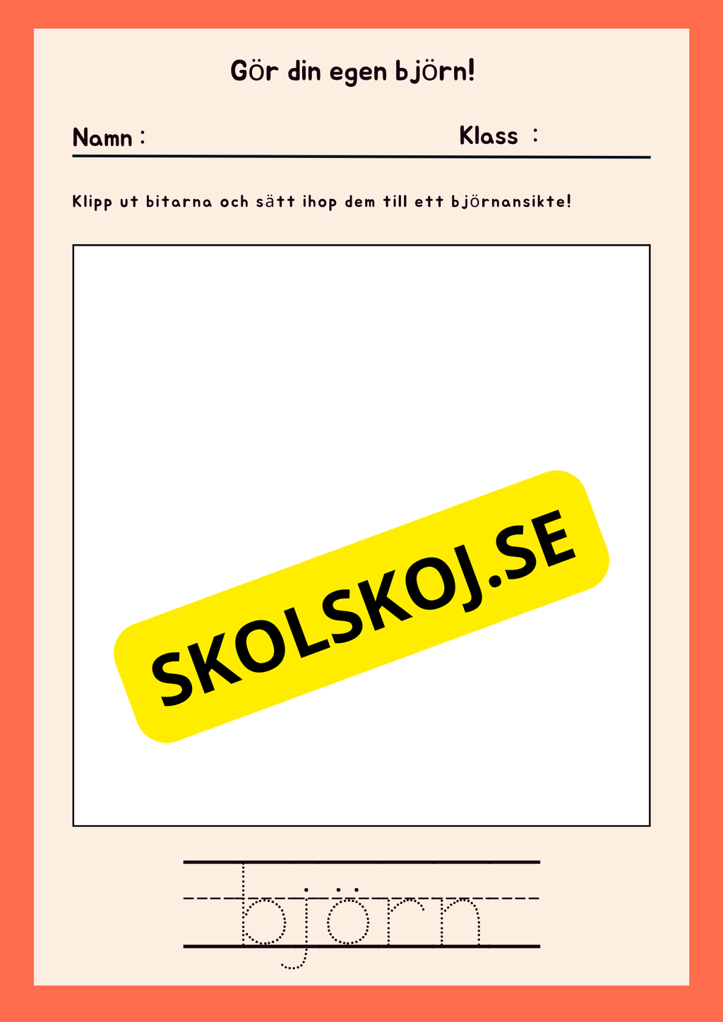 Gör ditt eget djur!