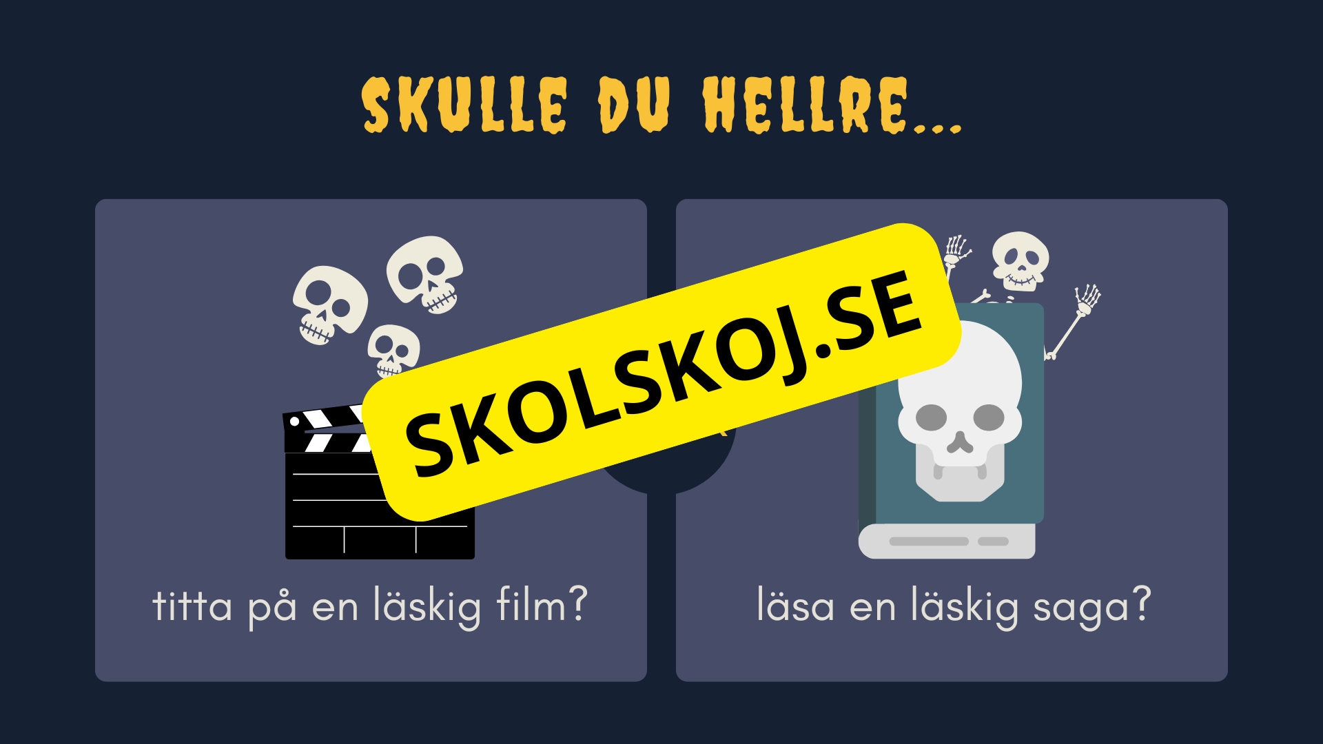 Skulle du hellre - Halloween