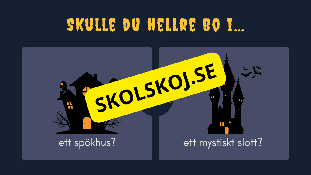 Skulle du hellre - Halloween