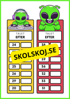 Talet före och efter - Häfte