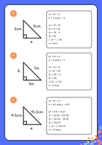 Att leka med Pythagoras sats + FACIT