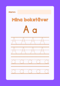 Mina bokstäver - Hela alfabetet