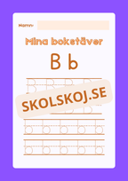 Mina bokstäver - Hela alfabetet