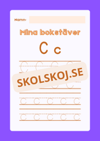 Mina bokstäver - Hela alfabetet