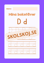 Mina bokstäver - Hela alfabetet