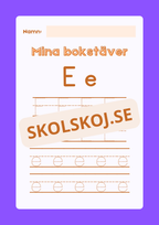 Mina bokstäver - Hela alfabetet