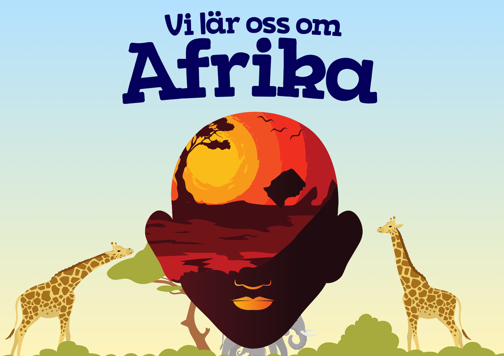 Vi lär oss om Afrika - Häfte + Frågor