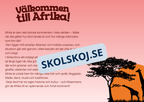 Vi lär oss om Afrika - Häfte + Frågor