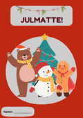 Julmatte - Häfte
