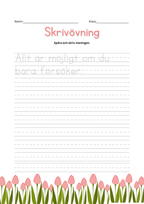 150+ sidor - Extra stort paket - Jag lär mig läsa och skriva