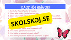 Allt om fjärilar - Presentation + frågor
