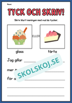 Tyck och skriv