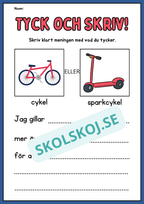 Tyck och skriv