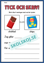 Tyck och skriv