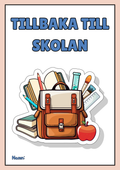 Tillbaka till skolan - Häfte - Back to school