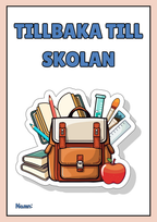 Tillbaka till skolan - Häfte - Back to school