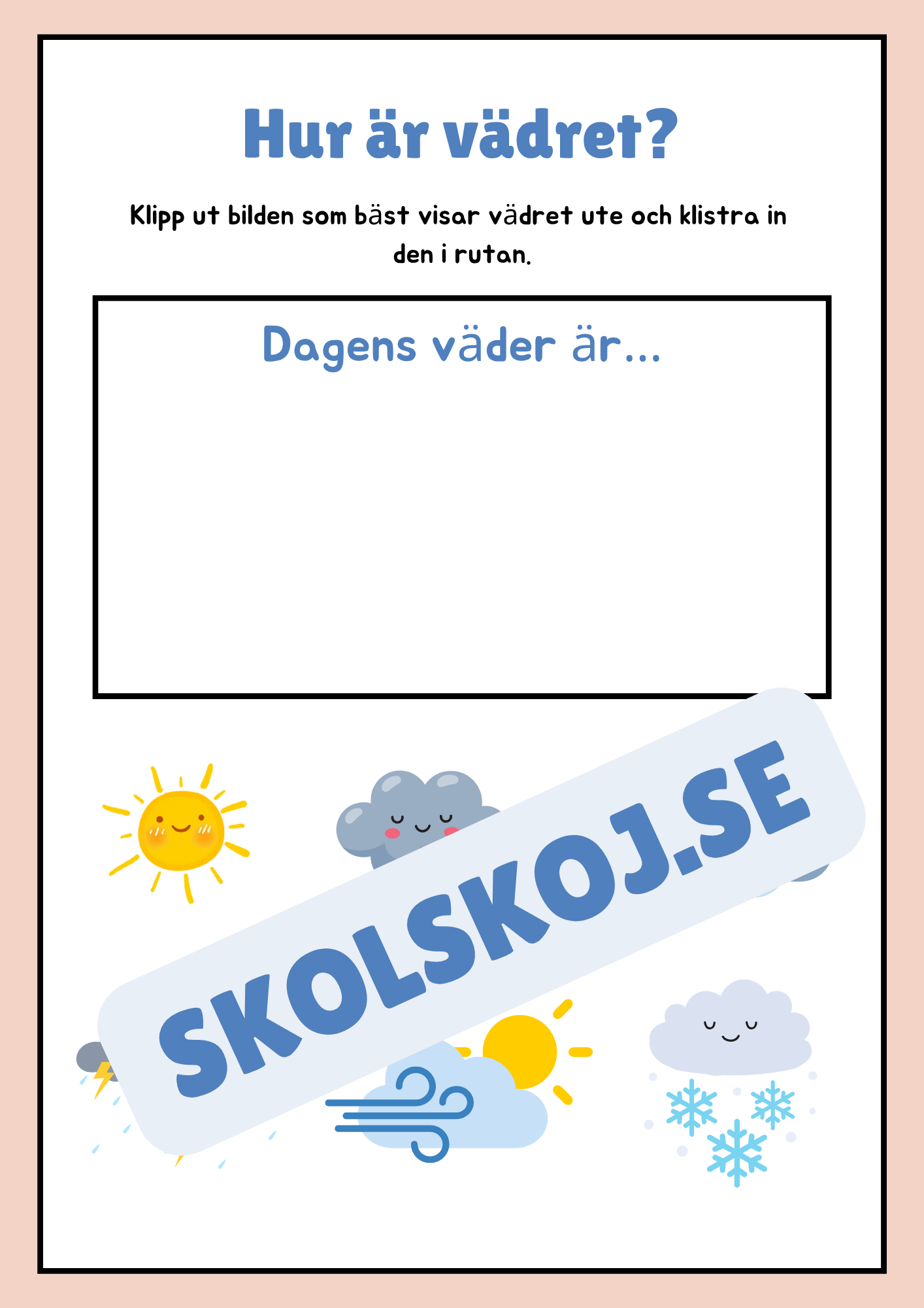 Tillbaka till skolan - Häfte - Back to school